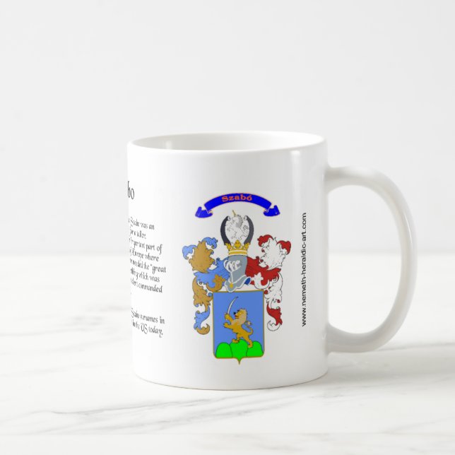 Szabo Family Crest mug (Right)