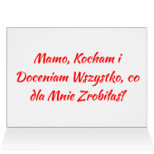 Szczęśliwego Dnia Matki - Karta (Inside Horizontal (Top))