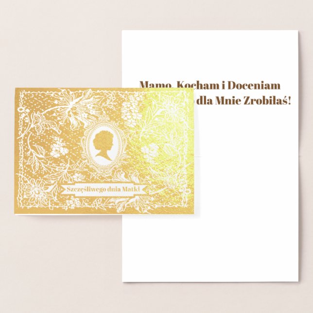 Szczęśliwego Dnia Matki - Karta Card (Display)