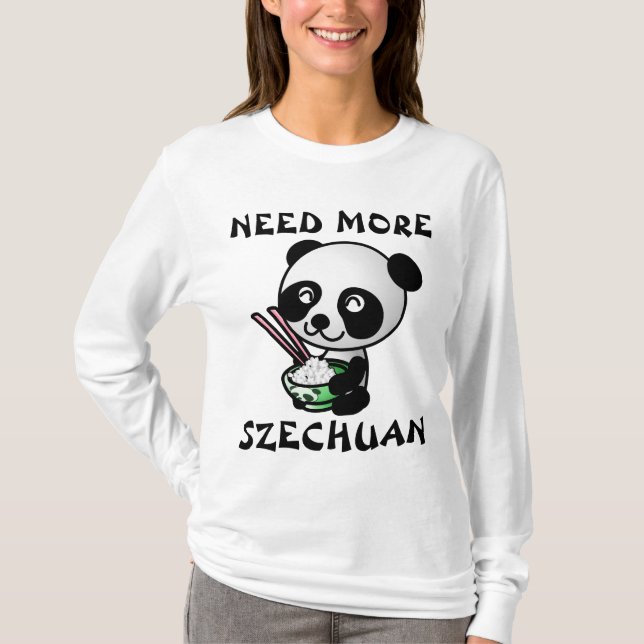 SZECHUAN CHINESE FOOD T-Shirts (Front)