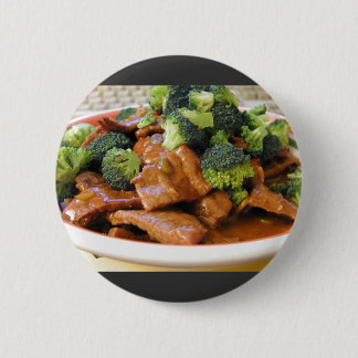 Szechwan Beef Broccoli Food Dinner Button