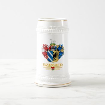 Szeged Coa Beer Stein by NativeSon01 at Zazzle
