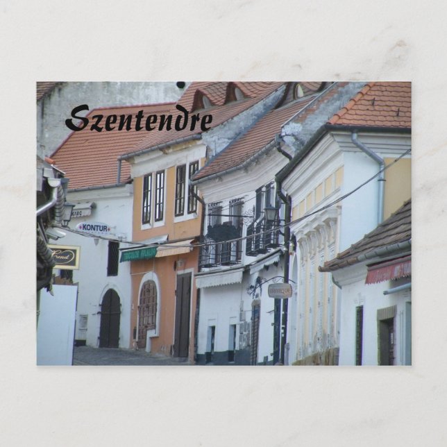 Szentendre Postcard (Front)