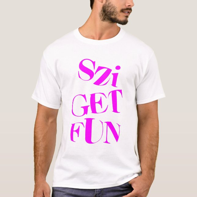 Sziget Festival August Budapest Hungary T-Shirt (Front)