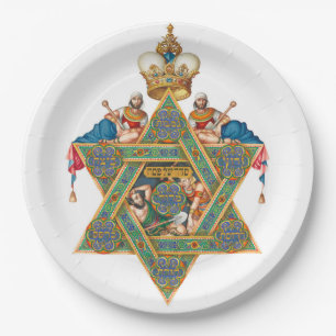 Szyk Haggadah Seder Paper Plates