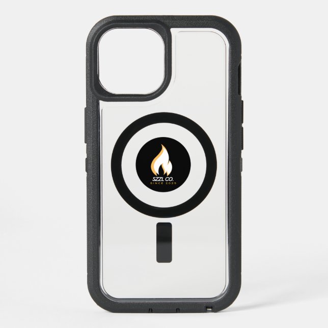 SzzlCo - Sleek, Durable,Clear and Protective iPhone 15 Case (Back)