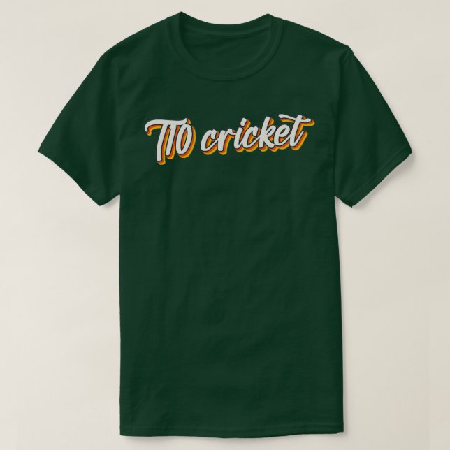 T10 cricket  T-Shirt (Design Front)