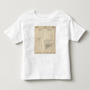 T16S R22E Tulare County Section Map Toddler T-shirt