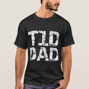 T1D Dad for Men Distressed Type 1 Diabetes Father  T-Shirt