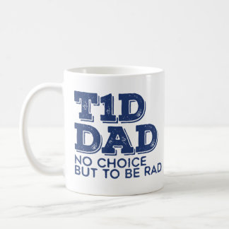 T1d Dad Rad (Navy) Coffee Mug