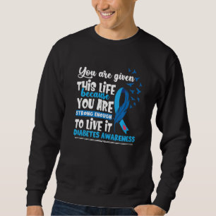T1D Diabetes Awareness Premium Sweatshirt