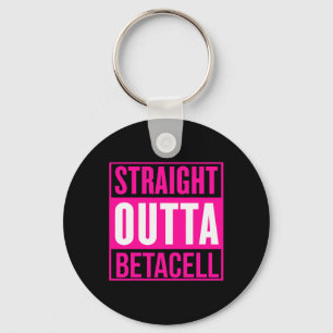 T1D Diabetic Type 1 Diabetes Awareness Men Women F Keychain