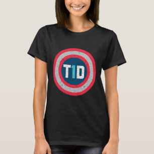 T1d Diabetic Type 1 Diabetes Awareness Men Women K T-Shirt