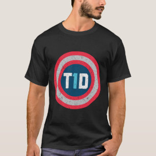 T1d Diabetic Type 1 Diabetes Awareness Men Women K T-Shirt