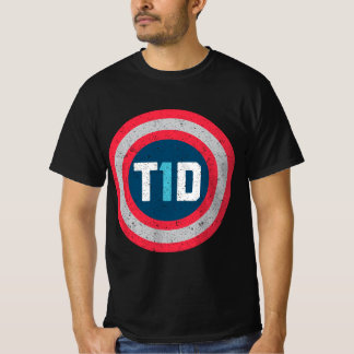 T1D Diabetic Type 1 Diabetes Awareness Men Women T-Shirt