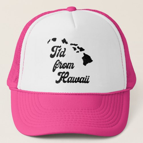T1d from HI EleeleHot Pink Trucker Hat