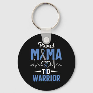 T1d Proud Mama Diabetes Awareness Type 1 Insulin P Keychain