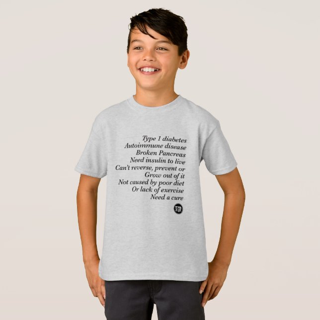 T1d Truth (Kid's) T-Shirt (Front Full)