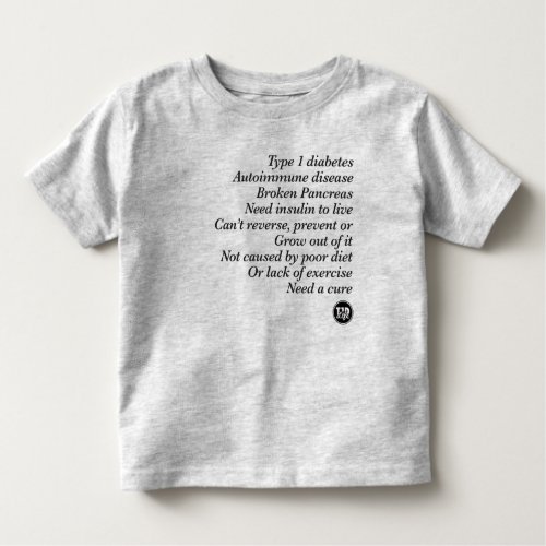 T1d Truth Toddler T_shirt
