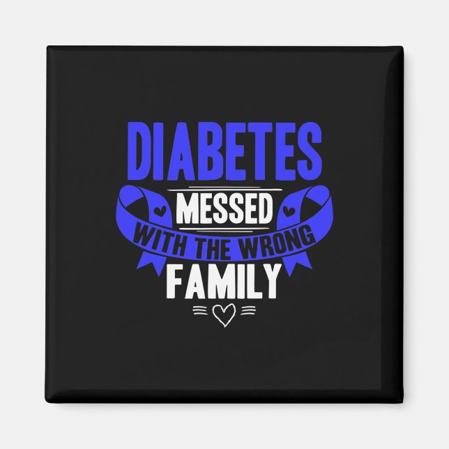 T1d Type 1 Diabetes Awareness  Magnet (Front)