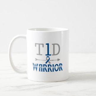T1D Warrior Diabetes Awareness Coffee Mug