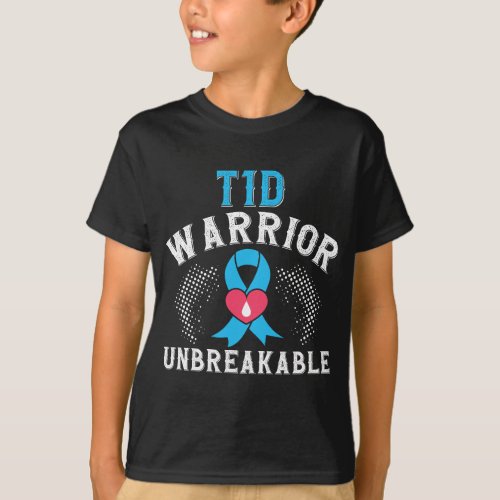 T1D Warrior Unbreakable Diabetes Awareness Month B T_Shirt