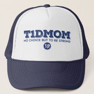 "T1dMom Strong" (Navy) Trucker Hat