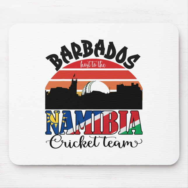 T20 Cricket Guyana Host To The Namibia Cricket Tea Mouse Pad (Front)