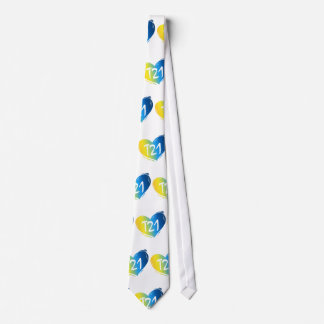 T21 Down Syndrome Awareness Neck Tie