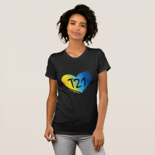 T21 Down Syndrome Awareness T-Shirt