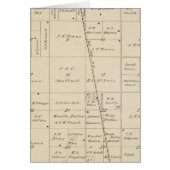 T24S R25E Tulare County Section Map (Front)