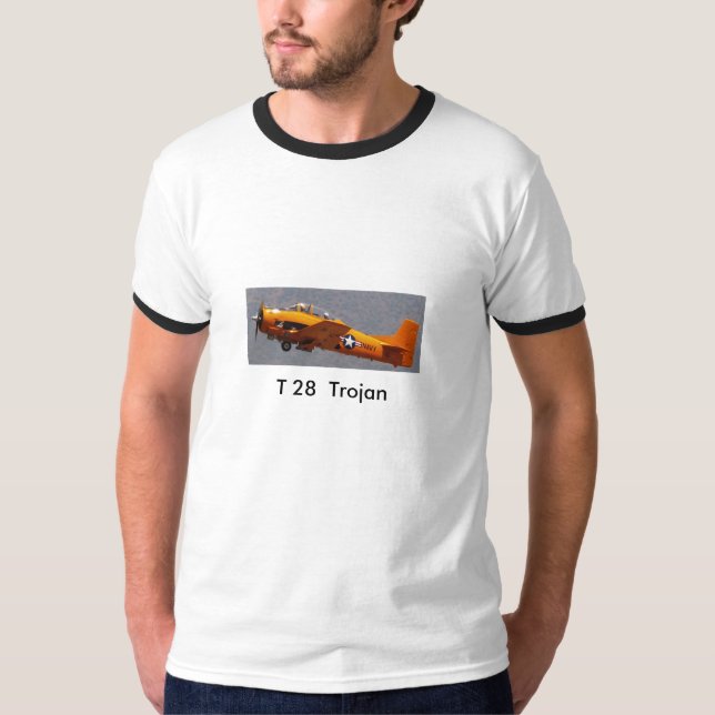 T28 Yellow POC, T 28  Trojan T-Shirt (Front)