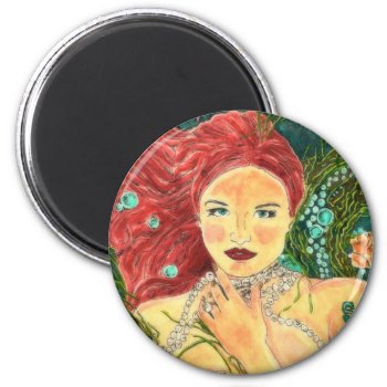 T2 Magnet Water Nymph Narissa by ArtFeltTherapies at Zazzle