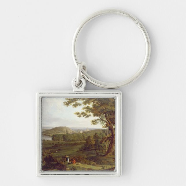 T31507 View from the North West of Castle Howard, Keychain (Front)