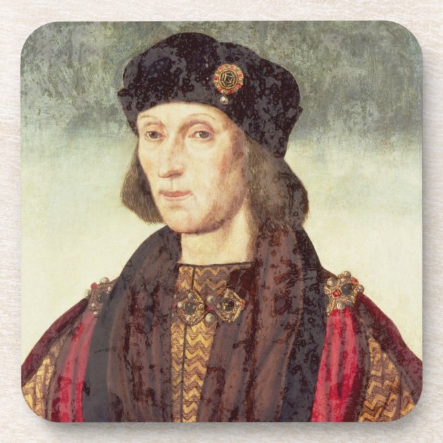 T31778 Portrait of Henry VII (1457-1509) Beverage Coaster (Front)