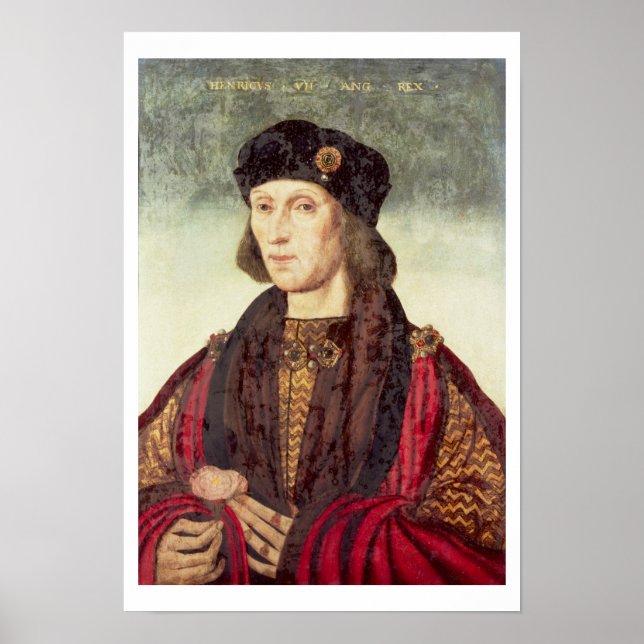 T31778 Portrait of Henry VII (1457-1509) Poster (Front)