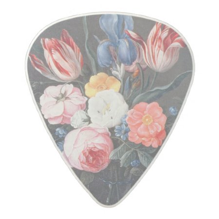 T32511 Still Life Of Flowers In A Vase, 1661 (see Acetal Guitar Pick