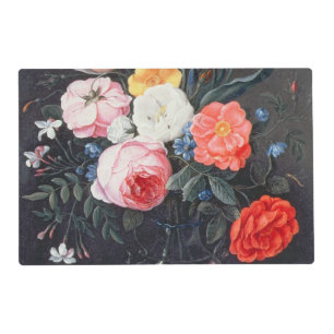 T32511 Still Life of Flowers in a Vase, 1661 (see Placemat