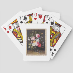 T32512 Still Life of Flowers in a Vase, 1661 (see Poker Cards