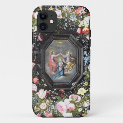 T33453 The Coronation of the Virgin surrounded by iPhone 11 Case