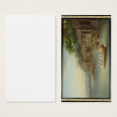 T33508 A Riverside Dwelling, Indo-China (see also (Front & Back)