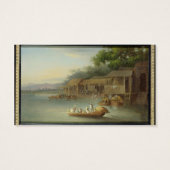 T33508 A Riverside Dwelling, Indo-China (see also (Back)