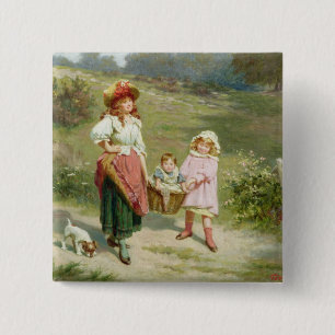 T33572 To Market, To Buy a Fat Pig Button