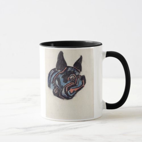 T35228 Dog pastel on paper Mug