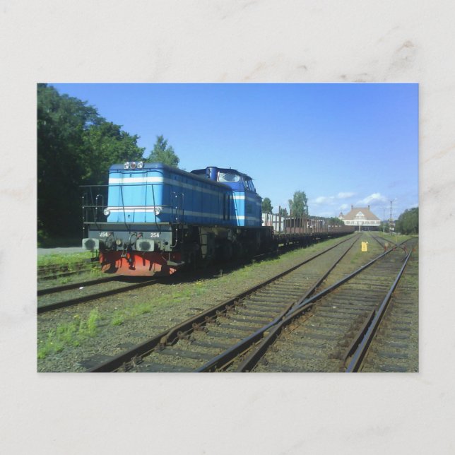 T43 254 Oskarshamn Postcard (Front)