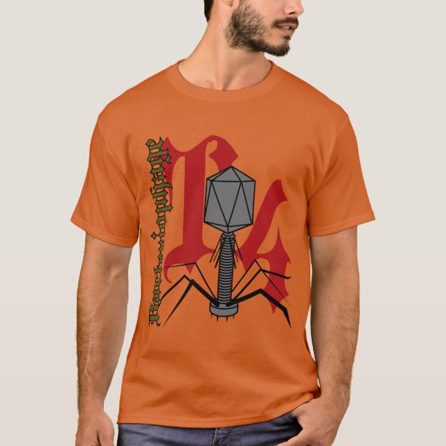 T4 Bacteriophage T-Shirt (Front)