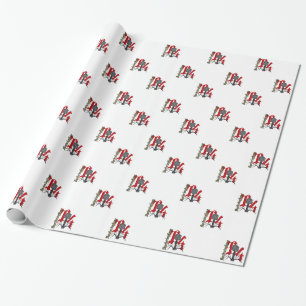 T4 Bacteriophage Wrapping Paper