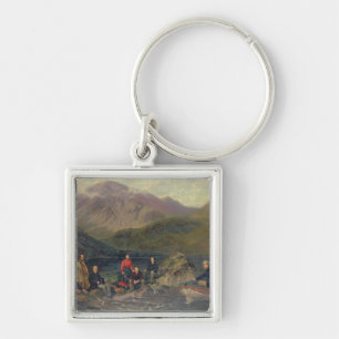 T7833 Fishing at Haweswater Keychain