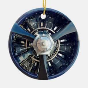 T-28 Trojan Ceramic Ornament