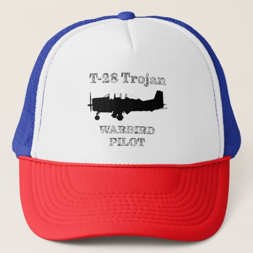 T_28 Trojan Warbird Pilot Trucker Hat